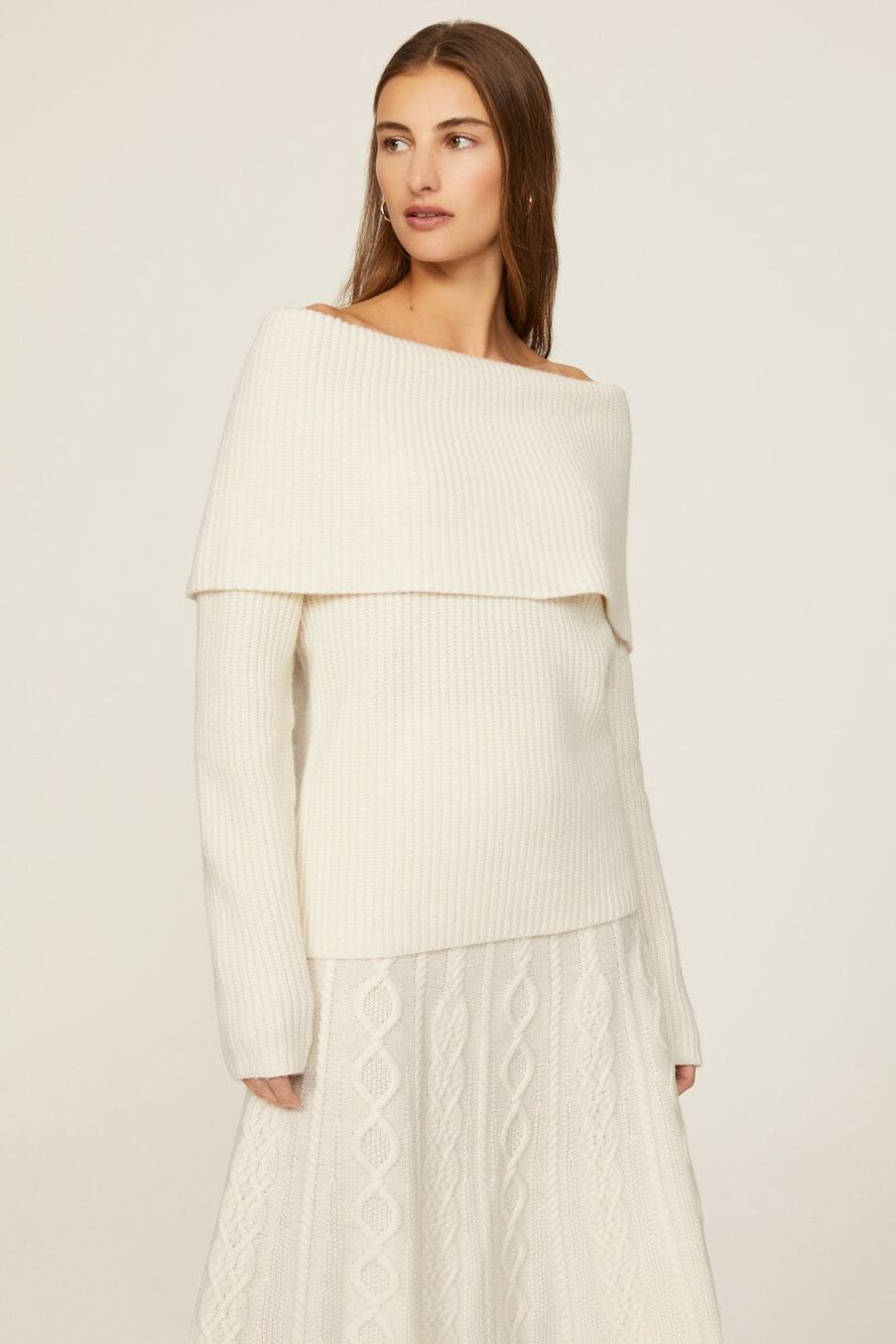Polo Ralph Lauren - Off The Shoulder Pullover - Size Medium